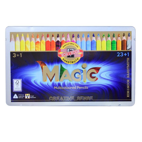 Карандаши цветные KOH-I-NOOR Magic 3404 3408024001PLRU