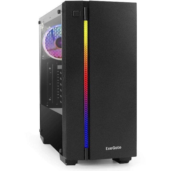 Корпус Exegate EVO-9201 Midi-Tower черный EX283741RUS